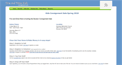 Desktop Screenshot of fiveanddimekids.com